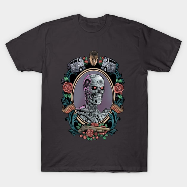 A killer machine decoration T-Shirt by Moi Escudero